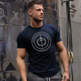 //03 - SP1 | Shadow Ops Crest T-Shirt - Navy - EU 🇪🇺 | Spartathletics