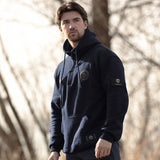 //03 - SP1 | Shadow Ops Half Zip Hoodie - Navy (Fully Customizable) - EU 🇪🇺 | Spartathletics