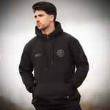 //03-SP1 | Shadow Ops Half Zip Hoodie - Onyx (Fully Customizable) - Spartathletics