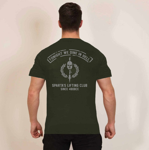 //03-SP1 | Shadow Ops T-Shirt - Forest Green (Oversized) - Spartathletics