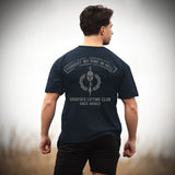 //03-SP1 | Shadow Ops T-Shirt - Navy (Oversized) - Spartathletics