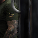 300 T-Shirt - Forest Green x Gold