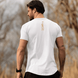 300 T-Shirt - Arctic White x Gold