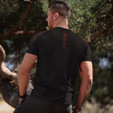 Glory T-Shirt - Onyx x Lava Red (Hades) - EU 🇪🇺 | Spartathletics