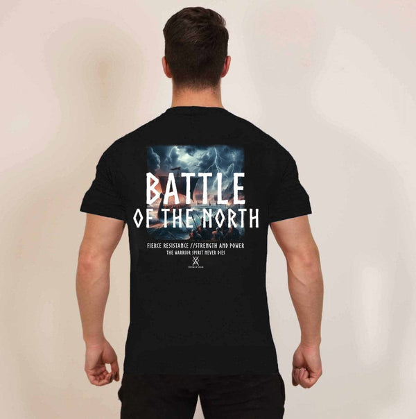Legends of Ragnar™ | Classic Heritage T-Shirt - Onyx 'Battle Of The North' (Oversized) - Spartathletics