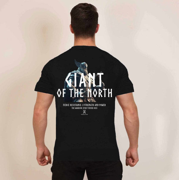 Legends of Ragnar™ | Classic Heritage T-Shirt - Onyx 'Giant Of The North' (Oversized) - Spartathletics
