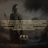 Nemesis T-Shirt - Burgundy x Gold (Lysander) - EU 🇪🇺 | Spartathletics