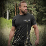 Theos T-Shirt - Granite x Gold (Hephaistos) - EU 🇪🇺 | Spartathletics
