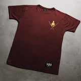 300 T-Shirt - Burgundy (Performance Line) - EU 🇪🇺 | Spartathletics