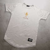 300 T-Shirt - Arctic White x Gold (7523639525605)