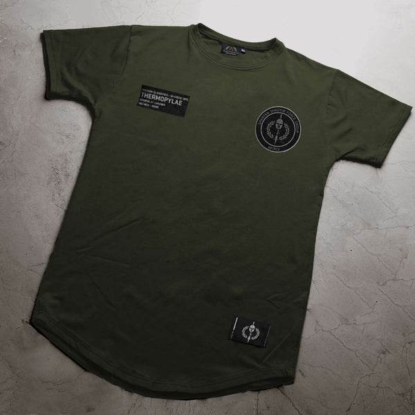 //03-SP1 | Shadow Ops T-Shirt - Forest Green - Spartathletics
