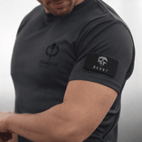 //03 - SP1 | Shadow Ops T-Shirt - Granite (Performance Line - Fully Customizable) - EU 🇪🇺 | Spartathletics