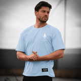 300 T-Shirt - Sky Blue (Oversized)