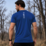 300 T-Shirt - Aegean Blue (Performance Line)