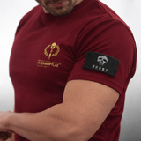 //03-SP1 | Shadow Ops T-Shirt - Burgundy (Performance Line - Fully Customizable)