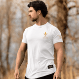 300 T-Shirt - Arctic White x Gold