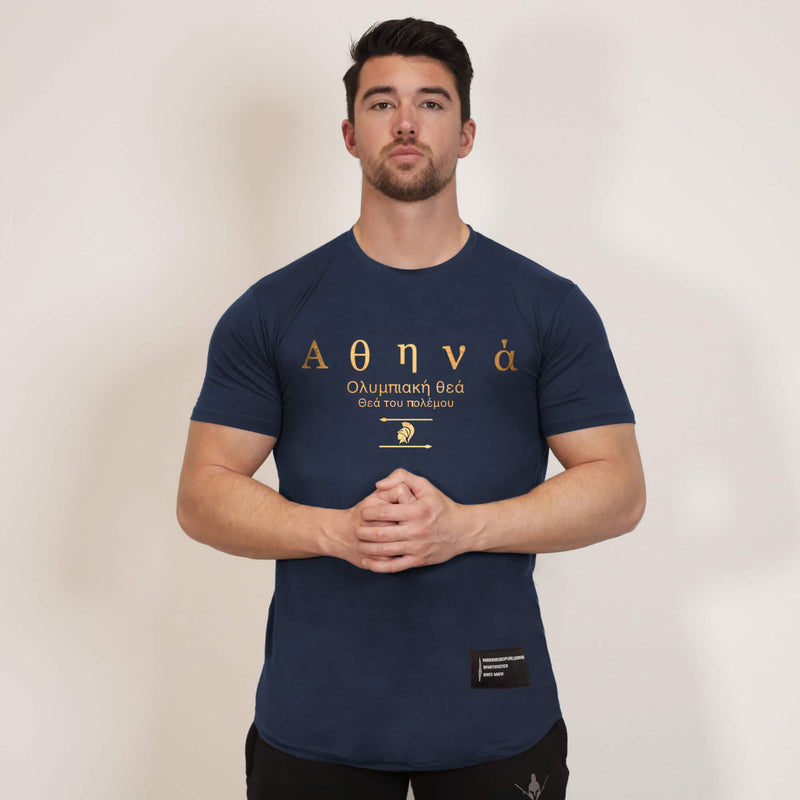 Nemesis II T-Shirt - Navy x Gold (Athena)