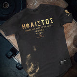 Nemesis T-Shirt - Granite x Gold (Hephaistos)