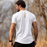 Nemesis T-Shirt - Arctic White x Gold (Hermes)