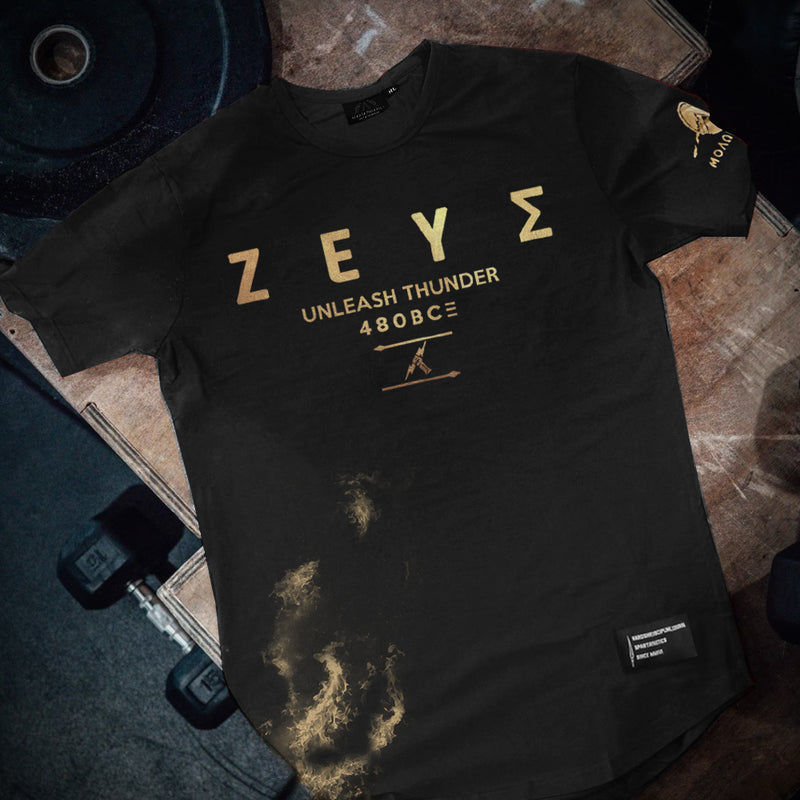 Nemesis T-Shirt - Onyx x Gold (Zeus)