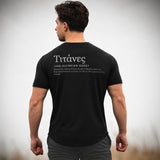 Origins T-Shirt - Onyx (Tribute to Titans)