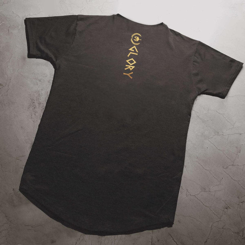 Glory T-Shirt - Granite x Gold (Hephaistos) - Spartathletics