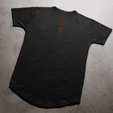 Glory T-Shirt - Onyx x Lava Red (Hades) - Spartathletics