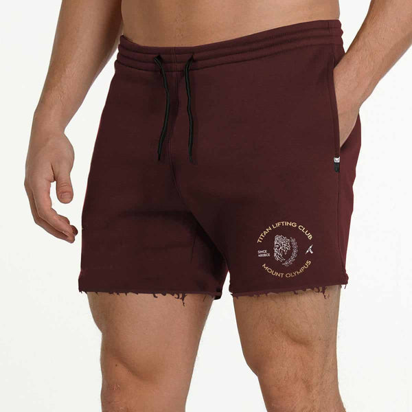 Golden Era Shorts - Burgundy x Gold - EU 🇪🇺 | Spartathletics