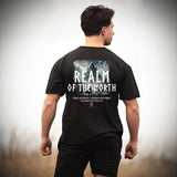 Legends of Ragnar™ | Classic Heritage T-Shirt - Onyx 'Realm Of The North' (Oversized) - Spartathletics