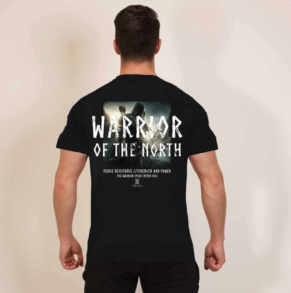 Legends of Ragnar™ | Classic Heritage T-Shirt - Onyx 'Warrior Of The North' (Oversized) - Spartathletics