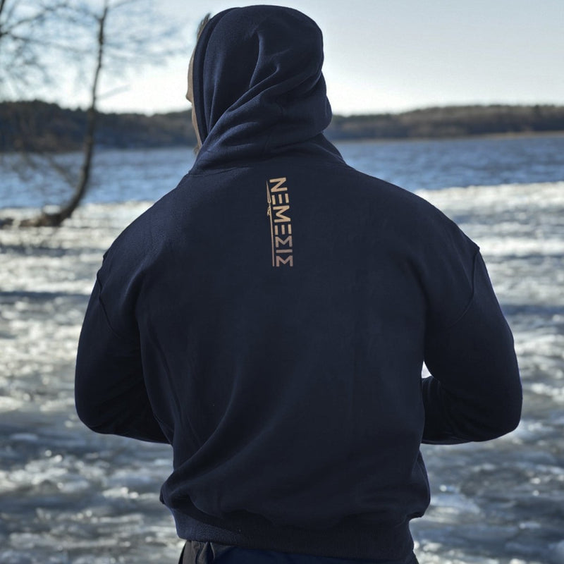 Nemesis Hoodie - Navy x Gold (Poseidon) - EU 🇪🇺 | Spartathletics