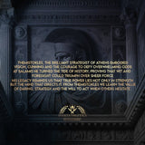 Nemesis T-Shirt - Navy x Gold (Themistocles) - EU 🇪🇺 | Spartathletics