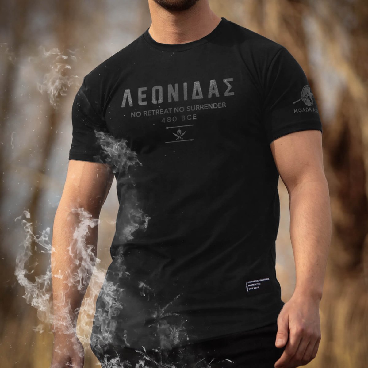Nemesis T-Shirt - Onyx (Leonidas - Black Edition) – EU