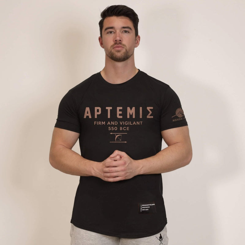 Nemesis T-Shirt - Onyx x Bronze (Artemis) - Spartathletics