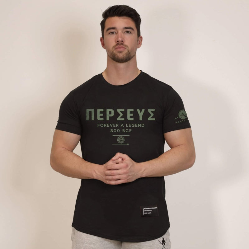 Nemesis T-Shirt - Onyx x Emerald (Perseus) - Spartathletics