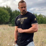 Nemesis T-Shirt - Onyx x Gold (Alexander The Great) - EU 🇪🇺 | Spartathletics