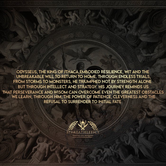 Nemesis T-Shirt - Onyx x Gold (Odysseus) - EU 🇪🇺 | Spartathletics