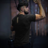 Nemesis T-Shirt - Onyx x Gold (Zeus) - EU 🇪🇺 | Spartathletics