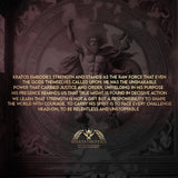 Nemesis T-Shirt - Onyx x Lava Red (Kratos) - EU 🇪🇺 | Spartathletics