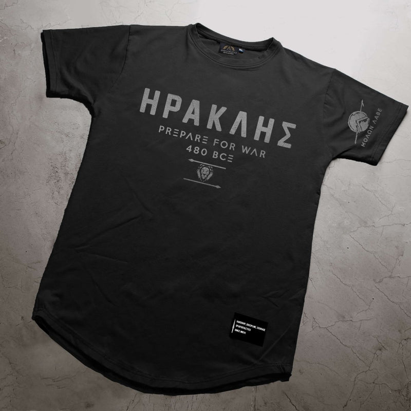 Nemesis T-Shirt - Onyx x Silver (Herakles) - Spartathletics
