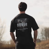 Classic Heritage T-Shirt - Onyx 'Olympic Power' (Oversized)