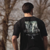 Legends of Ragnar™ | Classic Heritage T-Shirt - Onyx 'Realm Of The North' (Oversized)
