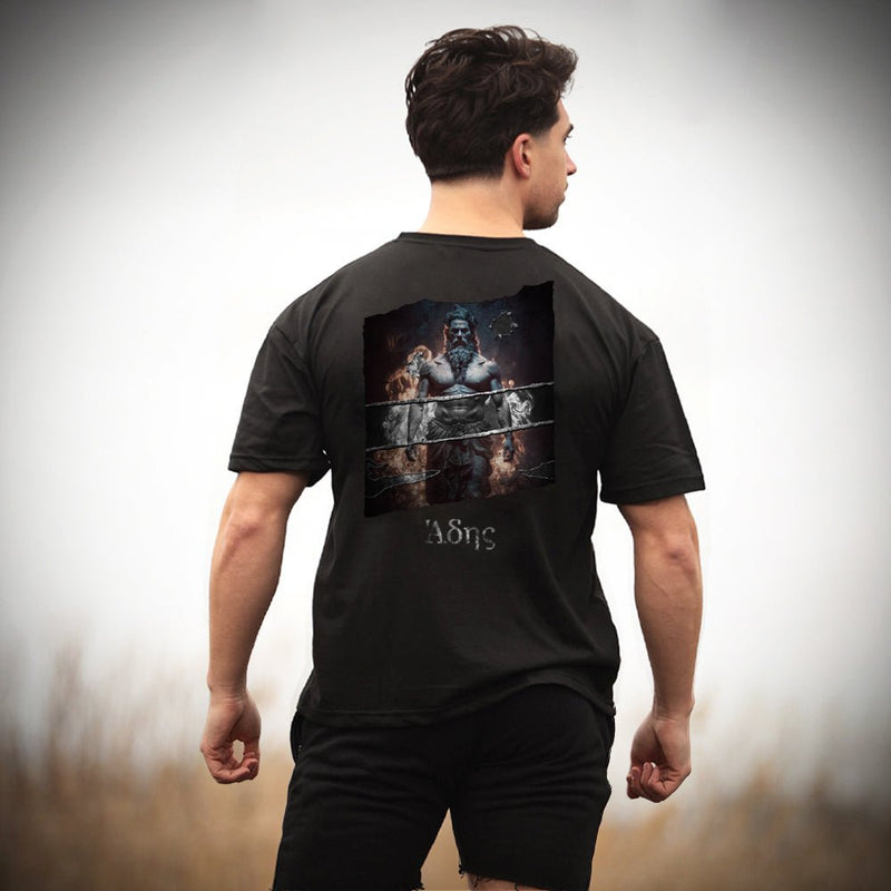 Tartaros T-Shirt - Onyx (Hades - Oversized) - Spartathletics