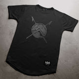 300 T-Shirt - Shield Of Sparta (Black Edition) (7523702702309)