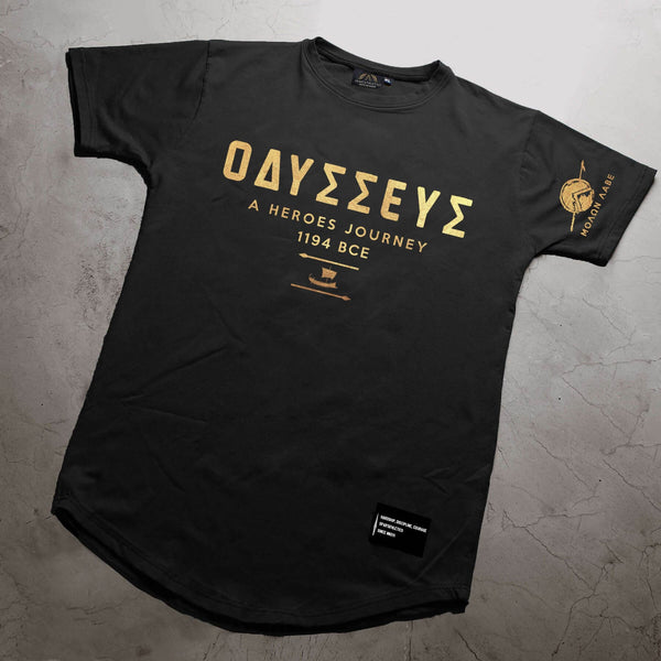 Nemesis T-Shirt - Onyx x Gold (Odysseus)