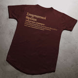 Origins T-Shirt - Burgundy x Gold (Tribute to Spartans)