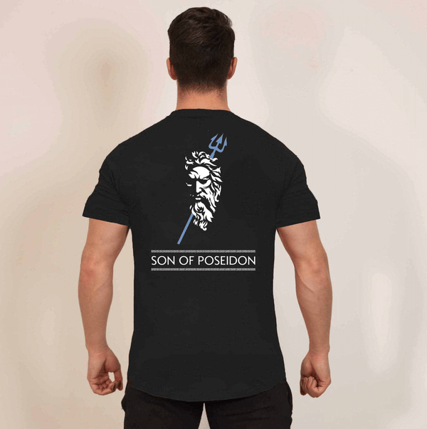 Victory T-Shirt - Onyx 'Son Of Poseidon' (Oversized)
