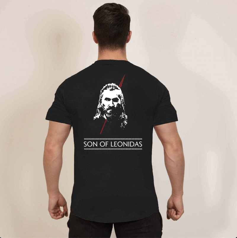 Victory T-Shirt - Onyx 'Son Of Leonidas' (Oversized)